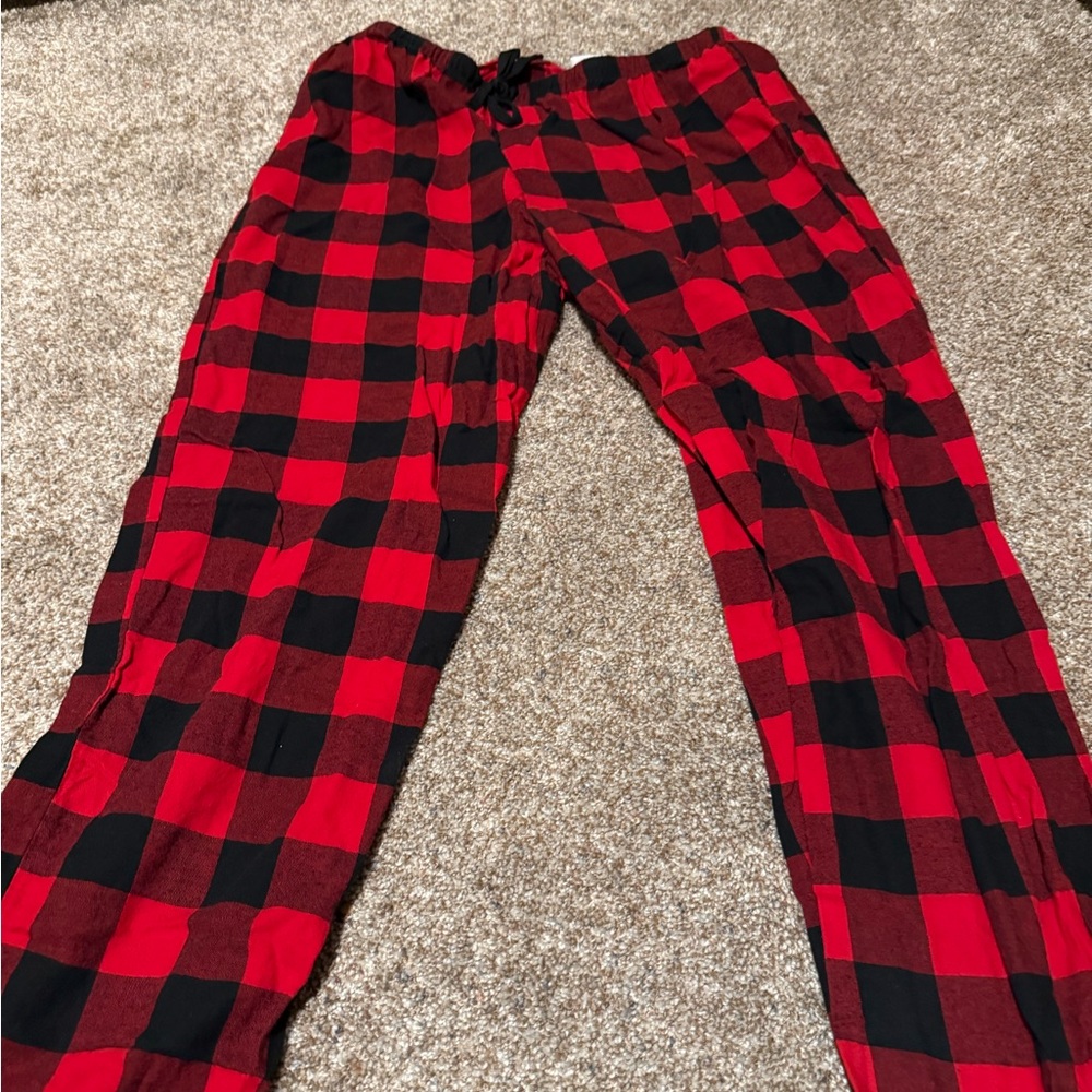 Red and Black Buffalo Plaid Lounge Pants